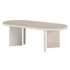 Table basse ovale large Alma 48 - 47,63 de large
