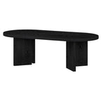 Table basse ovale large Alma 48 - 47,63 de large