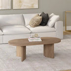 Table basse ovale large Alma 48 - 47,63 de large