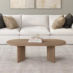 Table basse ovale large Alma 48 - 47,63 de large