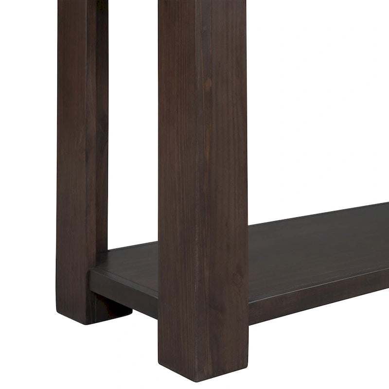 Table de canapé avec tiroirs de rangement
