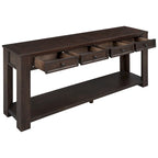 Table de canapé avec tiroirs de rangement