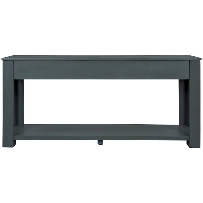 Table de canapé avec tiroirs de rangement