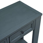 Table de canapé avec tiroirs de rangement