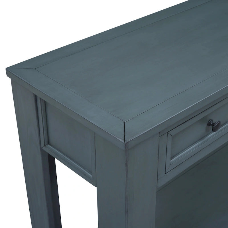Table de canapé avec tiroirs de rangement