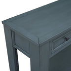 Table de canapé avec tiroirs de rangement
