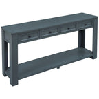 Table de canapé avec tiroirs de rangement