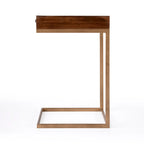 Alec 1 Drawer C Shaped End Table