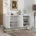 Buffet de cuisine, commode, bar à café, meuble de rangement d'appoint, table de service