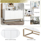 Buffet de cuisine, commode, bar à café, meuble de rangement d'appoint, table de service