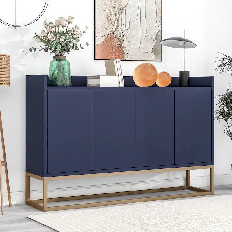 Buffet de cuisine, commode, bar à café, meuble de rangement d'appoint, table de service