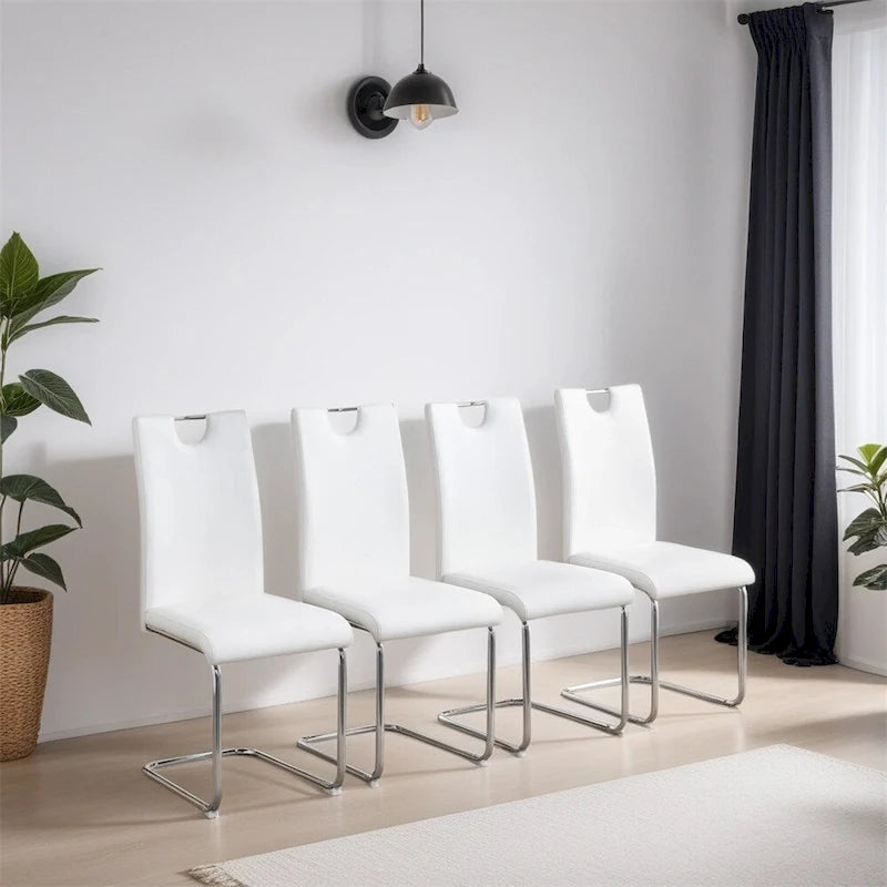 Chaises de Salle à Manger Modernes Lot de 4, Chaises d'Appoint pour Salle à Manger/Cuisine