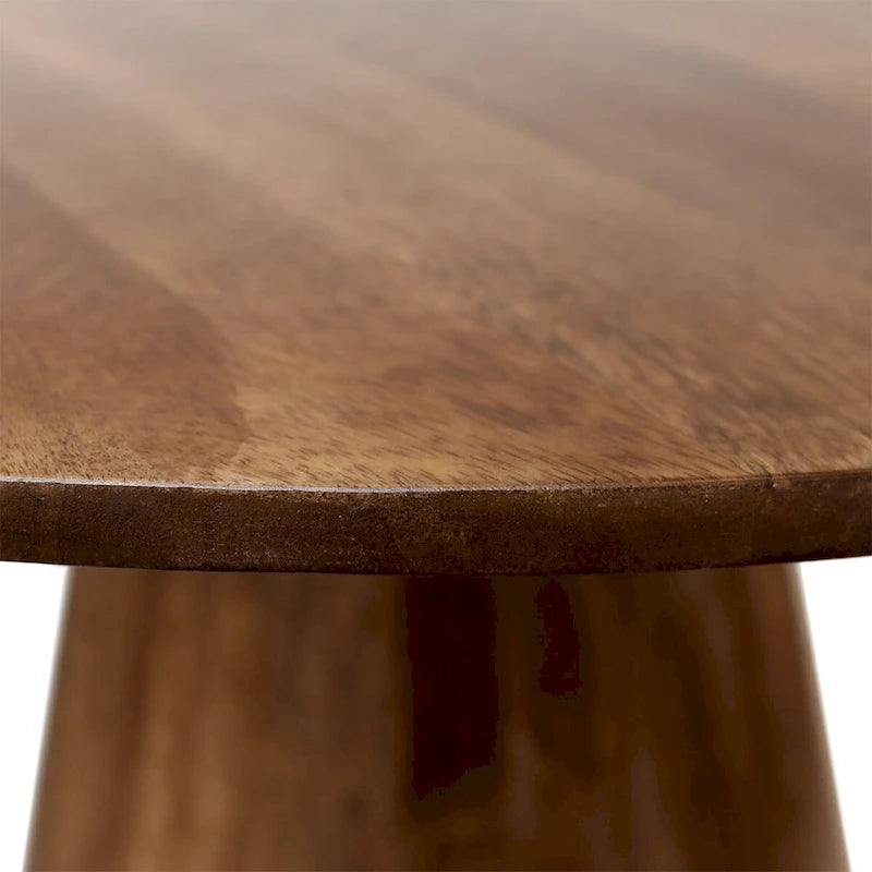Table de salle à manger Chelsea 40 en bois de manguier, marron moyen