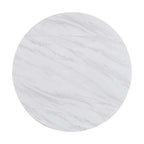 3 Piece Drop Leaf Dining Table Set, Modern Counter Height Round Dining Set with 2 Chairs, Wood Small Kitchen Table Set