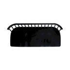 Ensemble de table rectangulaire Capeside Cottage blanc et noir 6 pièces
