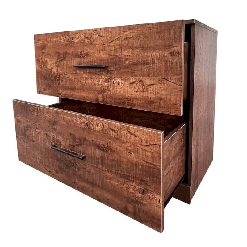 2-Drawer Storage Filing Cabinet