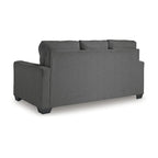 Signature Design by Ashley Rannis Pewter Full Sofa Sleeper - 76W x 40D x 39H
