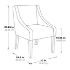 Chaise de salle à manger Monarch
