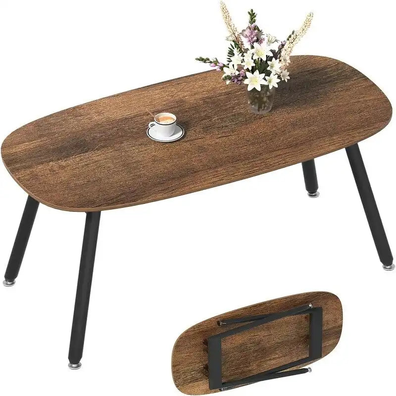 Table basse pliante Tables basses de ferme rustiques - 31,5P x 15,7L x 17,7H