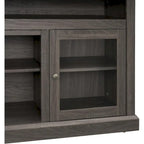 Meuble TV contemporain Roomfitters, console multimédia moderne, pour téléviseurs jusqu'à 65 pouces, espace de rangement ouvert et fermé
