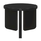 Table d'appoint ronde Harrison noire