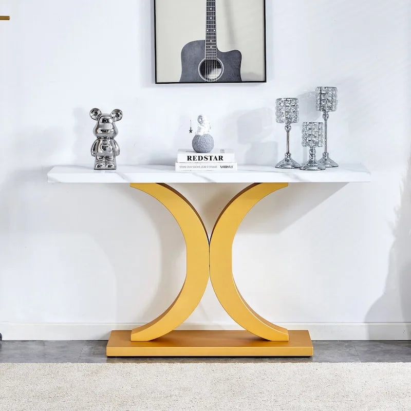 Console de style minimaliste moderne