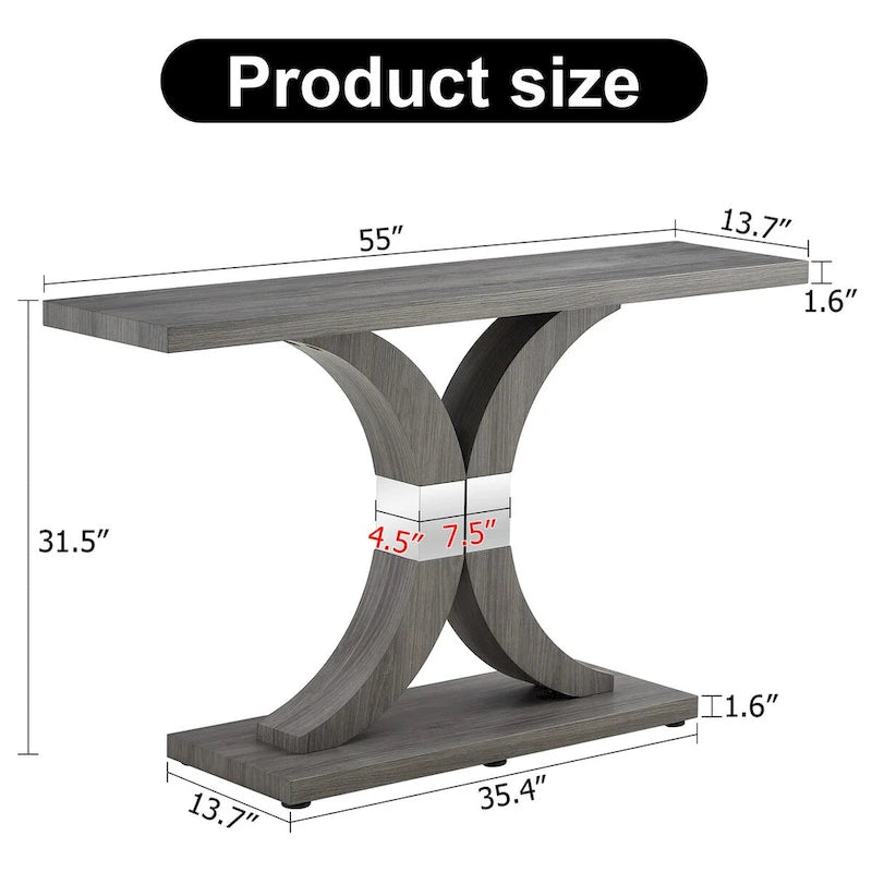 Console de style minimaliste moderne