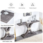 Console de style minimaliste moderne