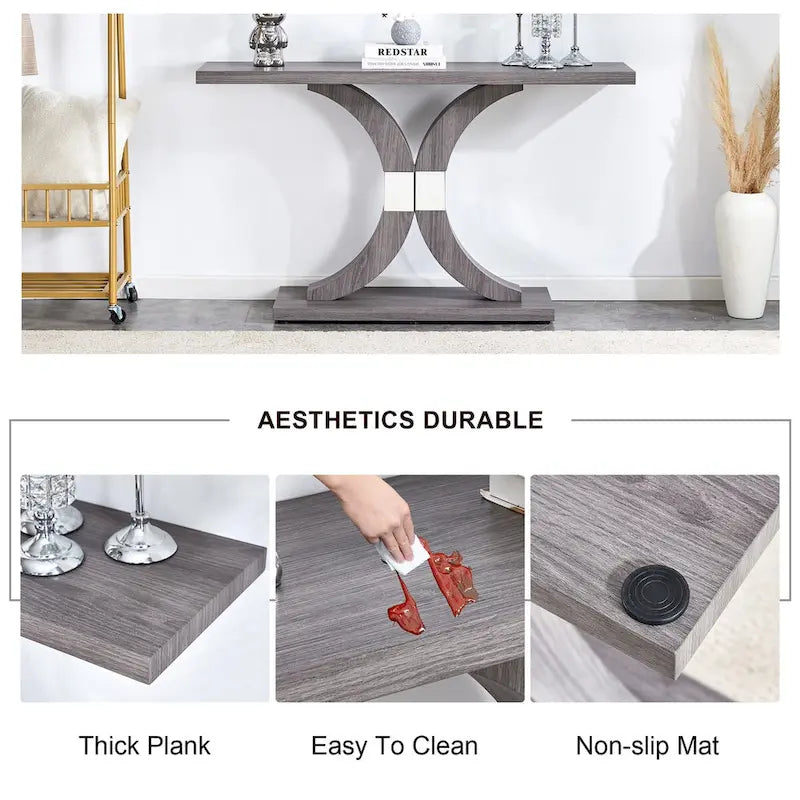 Console de style minimaliste moderne