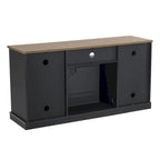 Meuble TV console de 54 po pour téléviseurs jusqu'à 60 po avec cheminée électrique - 54 po de largeur