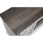 Meuble TV console de 54 po pour téléviseurs jusqu'à 60 po avec cheminée électrique - 54 po de largeur