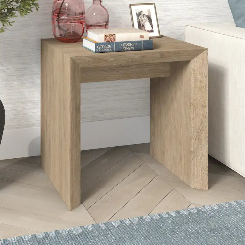 Table d'appoint rectangulaire large Oswin 22 - 22 de large