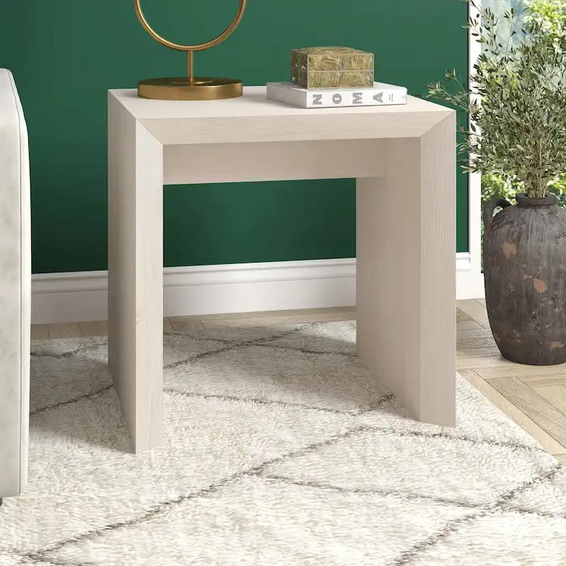 Table d'appoint rectangulaire large Oswin 22 - 22 de large