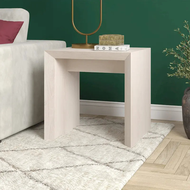 Table d'appoint rectangulaire large Oswin 22 - 22 de large