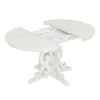 Ensemble de salle à manger fonctionnel rétro 5 pièces 1 table extensible