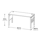 60 Desk with Storage