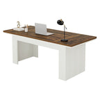 63 Large Computer Desk,Modern Executive Desk Home Office Desk Study Writing Desk