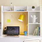 The Classic - White Desk Bookshelf by 