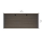 Bestar Prestige 72W Desk Shell by Bestar.