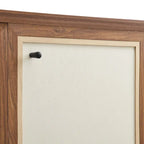 Capri 65 buffet en bois grainé avec rangement