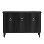 Simple Cabinet with Three Doors,Adjustable