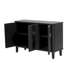 Simple Cabinet with Three Doors,Adjustable