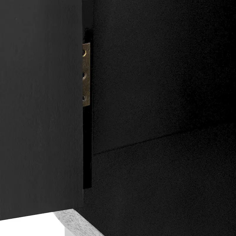 Simple Cabinet with Three Doors,Adjustable