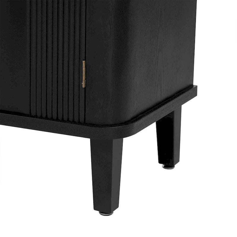 Simple Cabinet with Three Doors,Adjustable