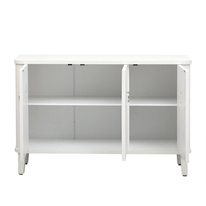 Simple Cabinet with Three Doors,Adjustable
