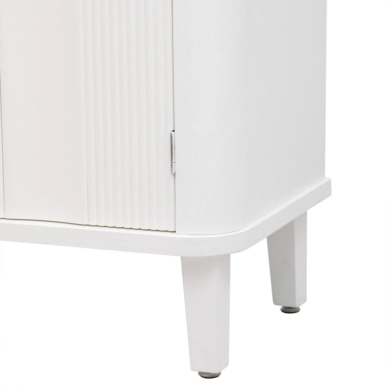 Simple Cabinet with Three Doors,Adjustable
