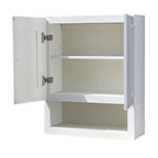 2126 Linen White Bathroom Wall Cabinet