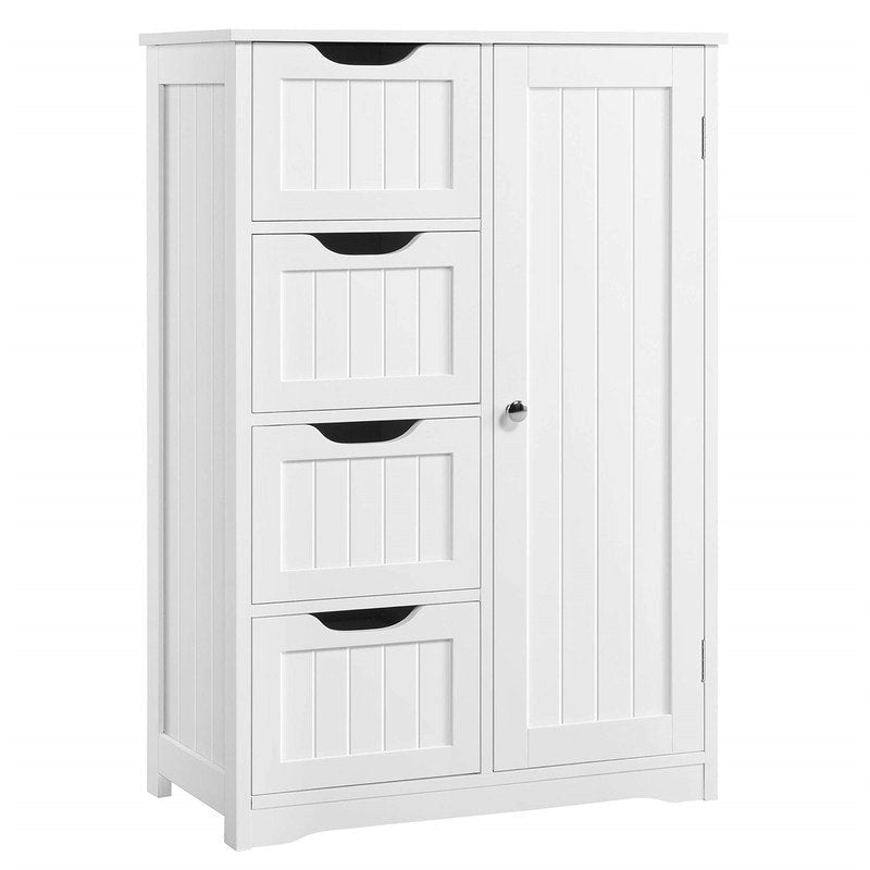 Meuble bas de salle de bain en bois - 13P x 22L x 32H