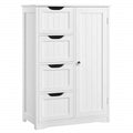 Meuble bas de salle de bain en bois - 13P x 22L x 32H