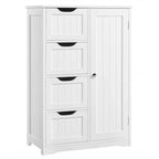 Meuble bas de salle de bain en bois - 13P x 22L x 32H